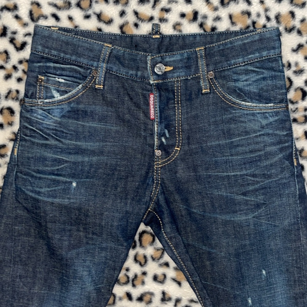 DSQUARED2 dark denim jeans, size 30